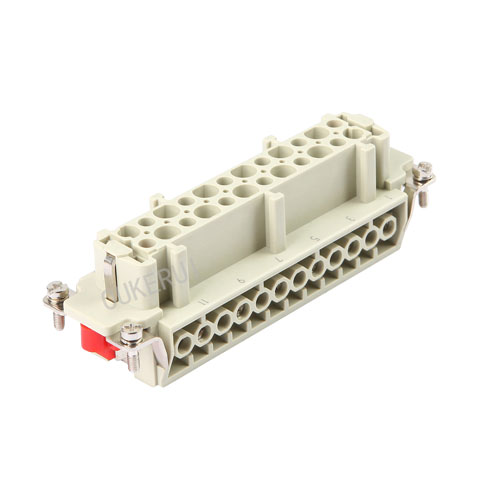 10Pin 16A 830V ہیوی ڈیوٹی کنیکٹر خواتین داخل کریں۔